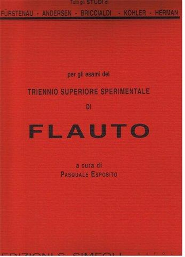 Per Gli Esami Di Flauto (Raccolta In Due Volumi)
